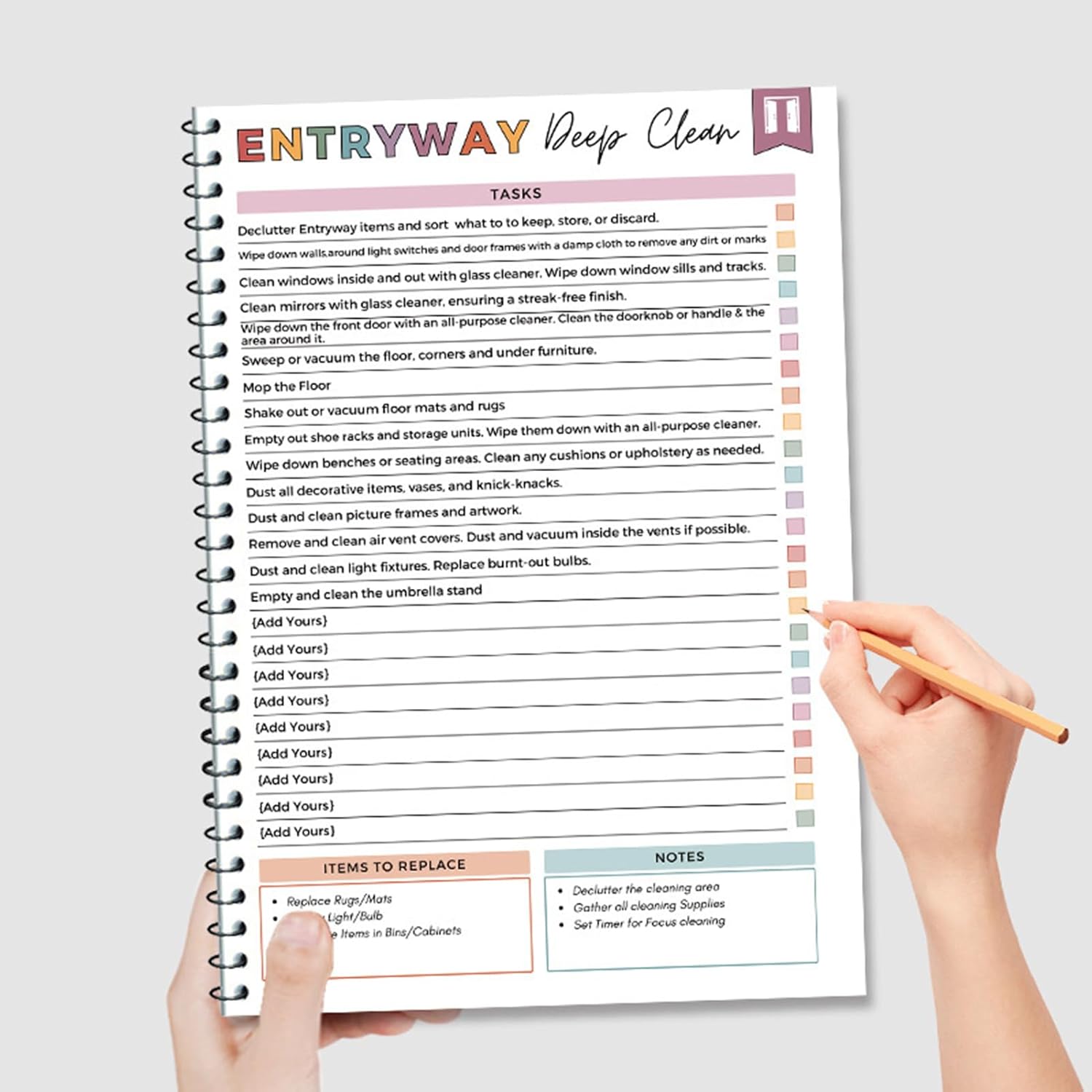 ⏰Last Week Clearance Sale 49% OFF📚ADHD Cleaning Planner Bundle