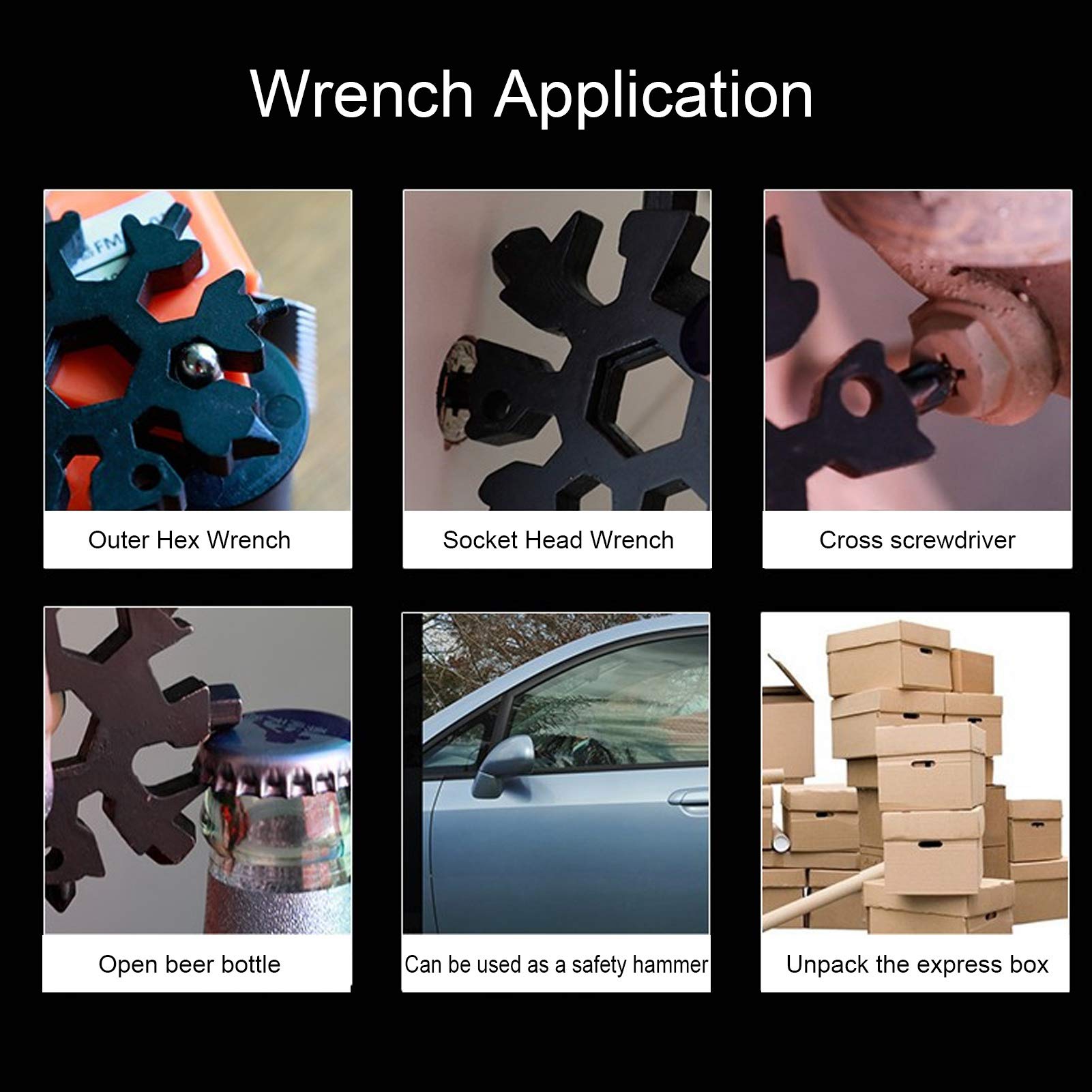 🔥This Week's Special Offer 49% OFF -Multifunctional 18-in-1 Snowflake Wrench