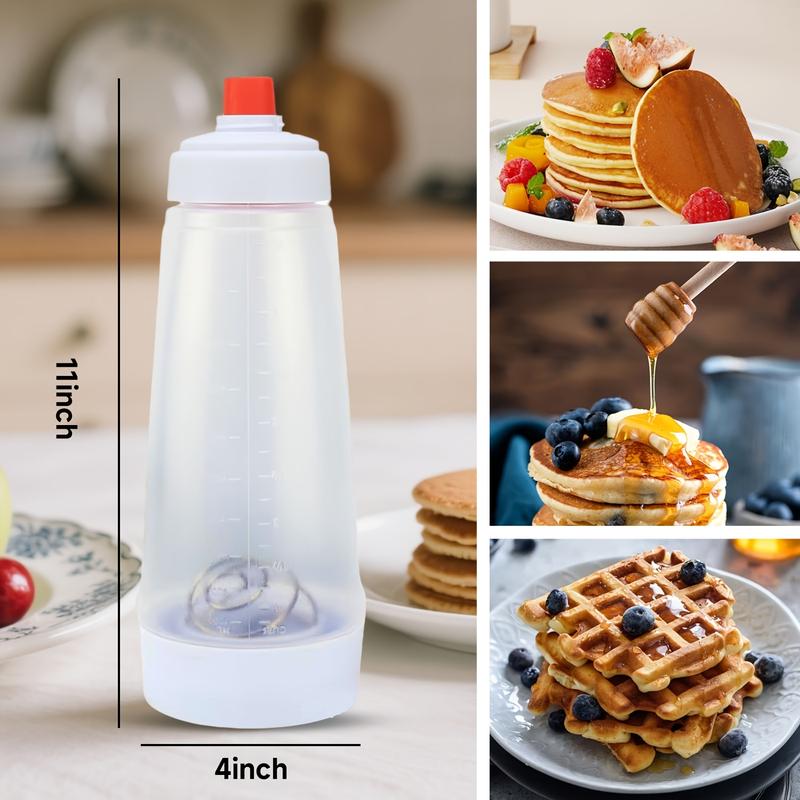 🔥LAST DAY 50% OFF🥞Handheld Batter Dispenser🥛Batter Mixing Bottle with Scale