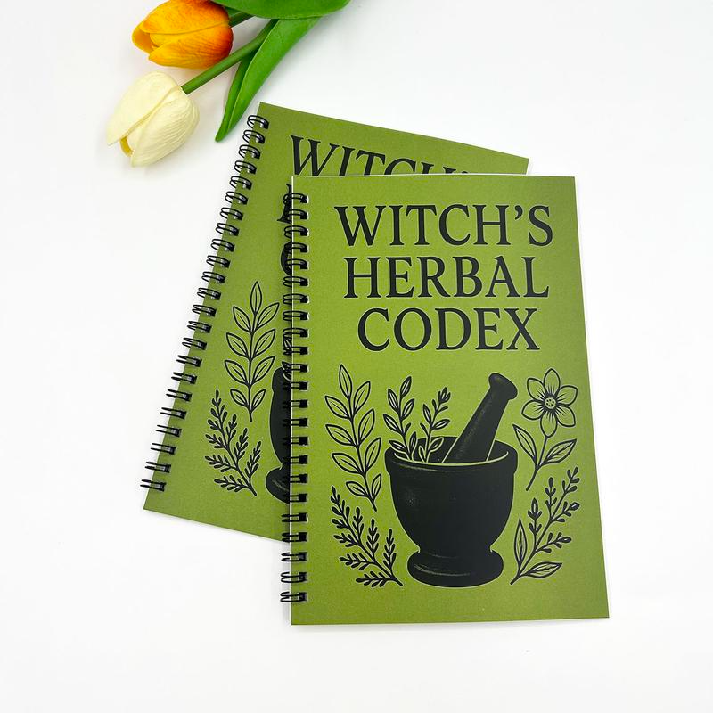 2025 Hot Sale 49 %OFF🔥Witch's Herbal Notebook with Multiple Herbs Collection