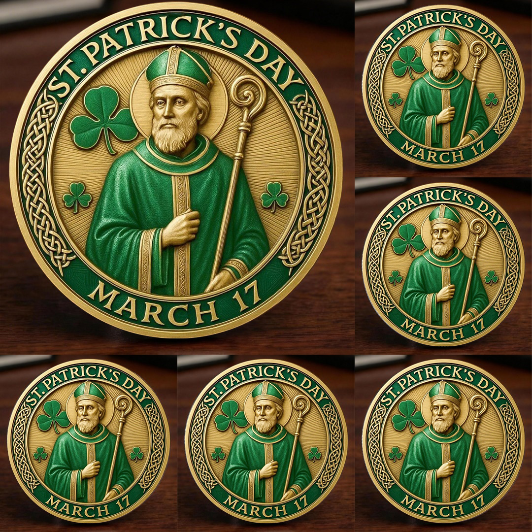 🏆New Year 60% OFF🔥St. Patrick’s Day Commemorative Coin