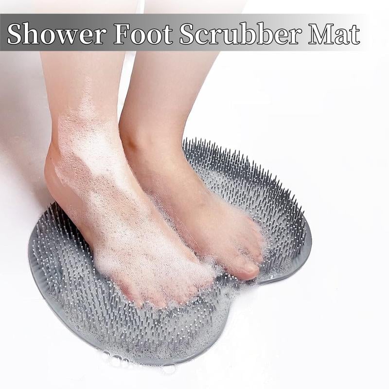 🔥Summer Hot Sale 49% OFF-Silicone Shower Foot Scrubber Mat