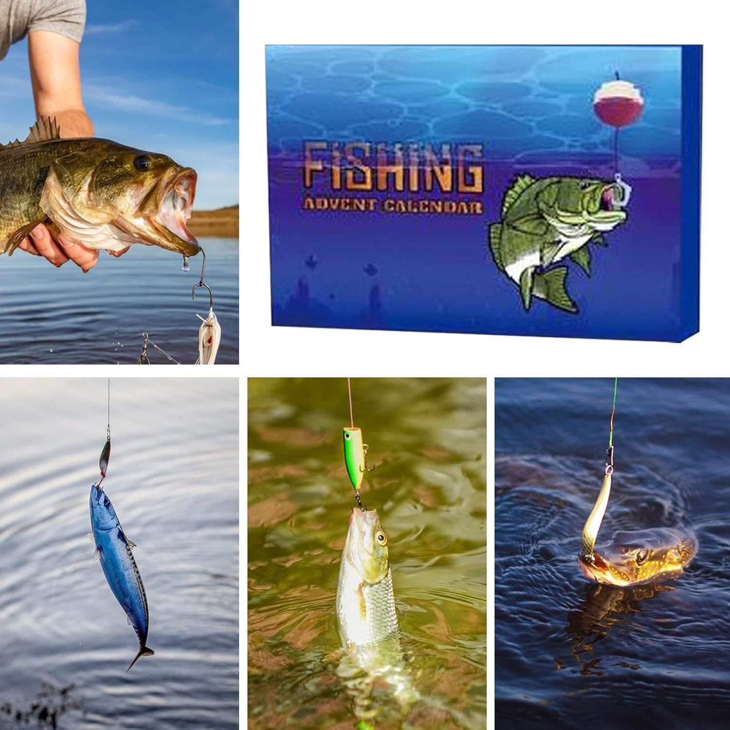 🎄Early Christmas Sale 49% OFF🔥24 Days Fishing Lure Advent Calendar 2025