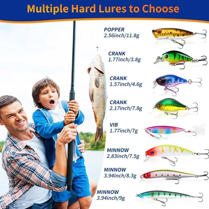 🎄Early Christmas Sale 49% OFF🔥24 Days Fishing Lure Advent Calendar 2025