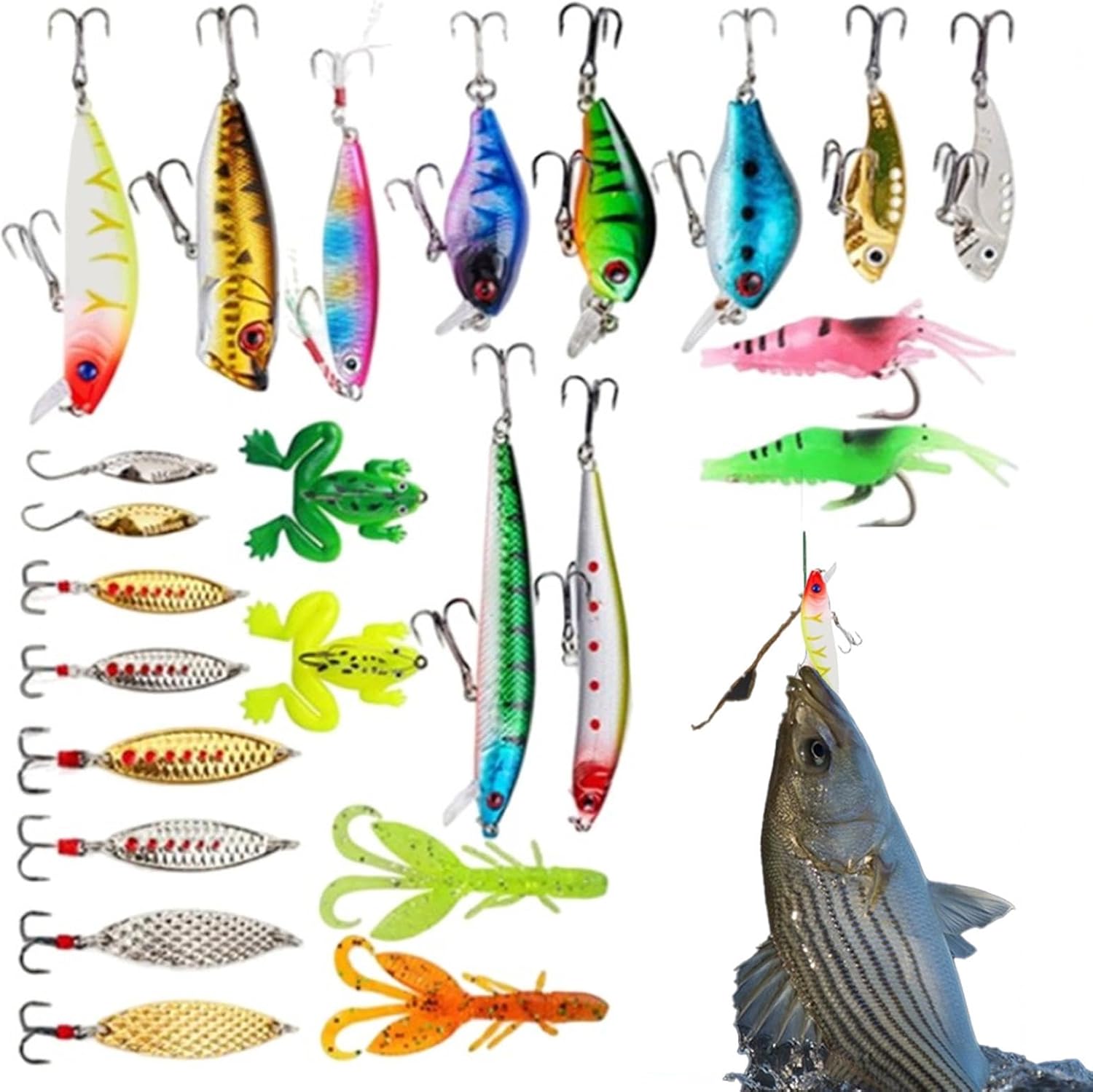 🎄Early Christmas Sale 49% OFF🔥24 Days Fishing Lure Advent Calendar 2025