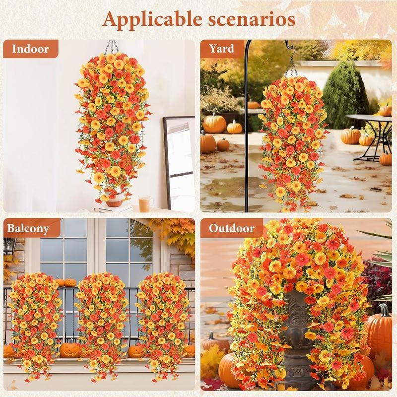 🍂LAST DAY 49% OFF-UV Resistant Hanging Morning Glory for Fall Decor