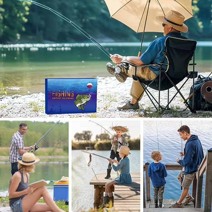 🎄Early Christmas Sale 49% OFF🔥24 Days Fishing Lure Advent Calendar 2025