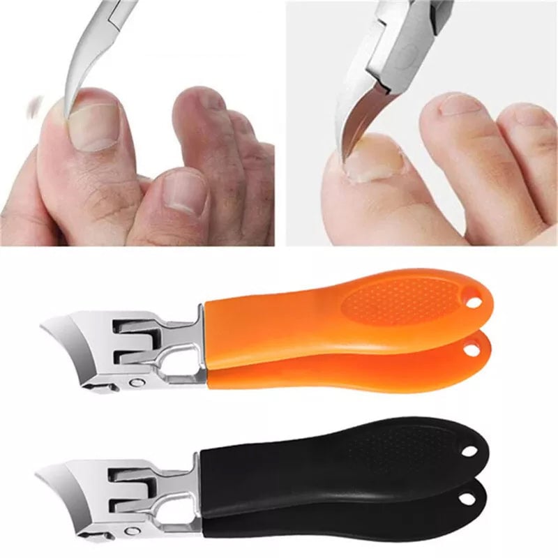 🔥2024 Final Sale-49% OFF 🔥Wide Jaw Opening Anti-Splash Slanted Nail Clipper