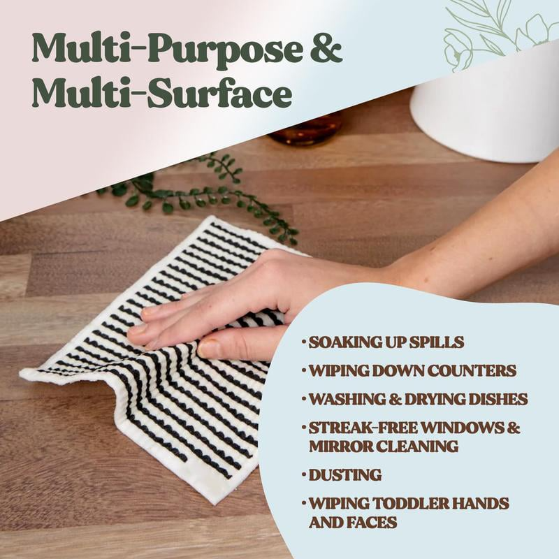 🔥🔥This Week Special Offer 49% OFF🍃 Swedish Dishcloths for Kitchen & Cleaning | 5 Pack