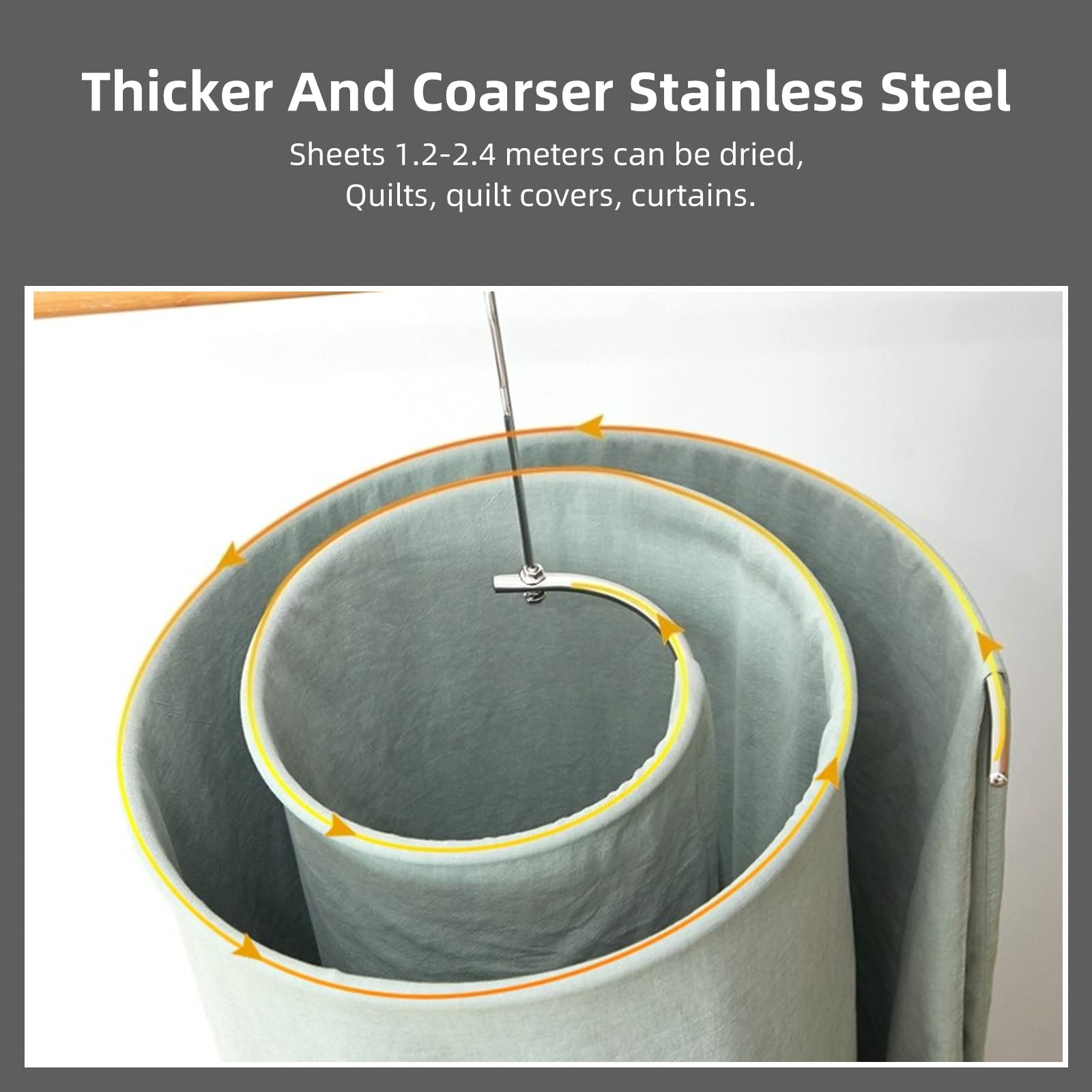 Hot Sale 49% OFF🔥Spiral Sheet Hanger🎁BUY MORE SAVE MORE