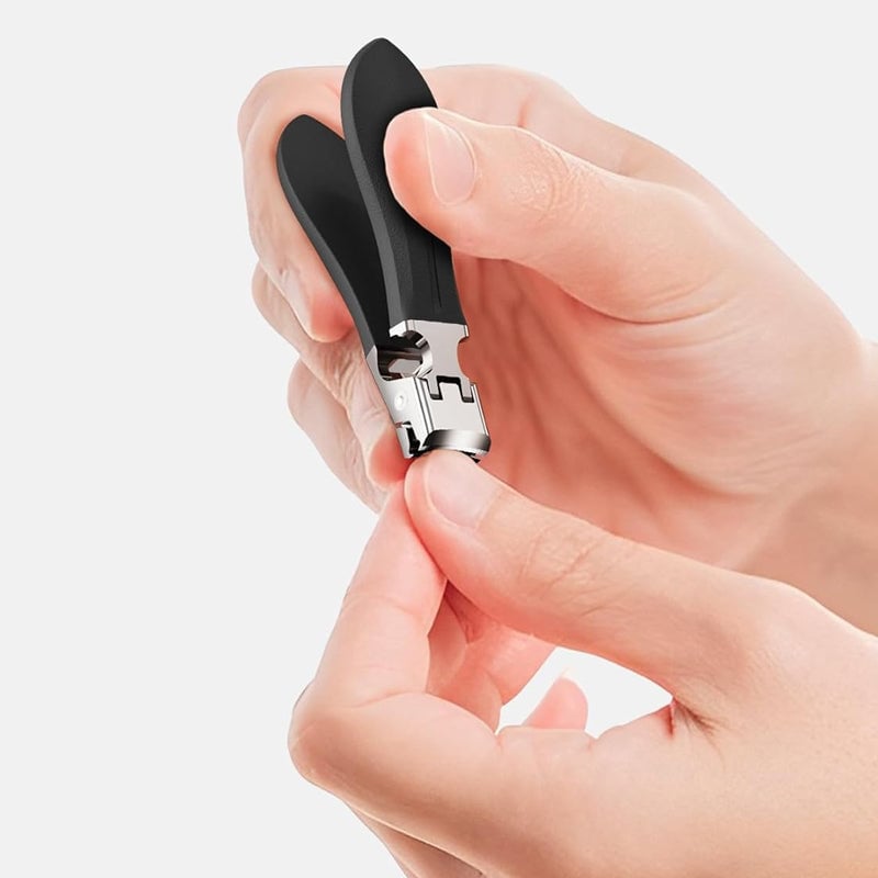 🔥2024 Final Sale-49% OFF 🔥Wide Jaw Opening Anti-Splash Slanted Nail Clipper