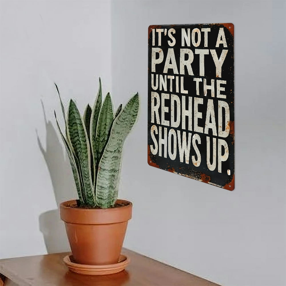 🔥2025 Summer Hot Sale 49% OFF🤣Vintage Humor Metal Sign