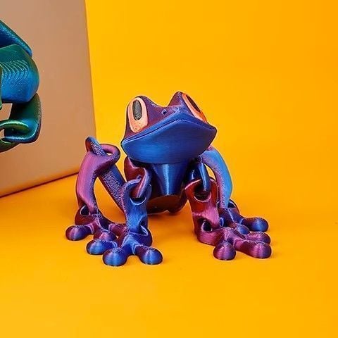 🔥 This Week Special Offer 49% OFF😺3D Printed Magnetic Glow-in-the-dark Frog Toy