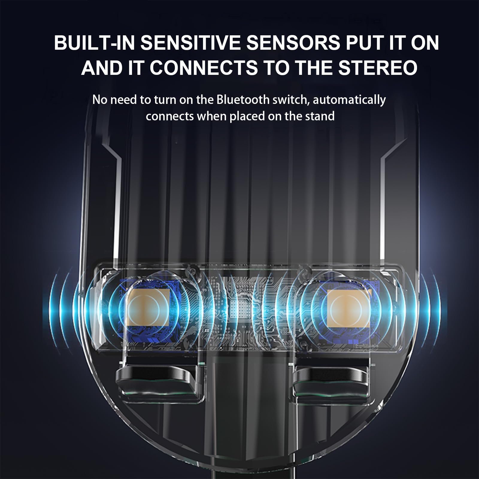 💥 2025 Summer Hot Sale50% OFF🔥2025 Upgraded Cell Phone Stand with Induction Speaker/Power Bank/Atmosphere Light