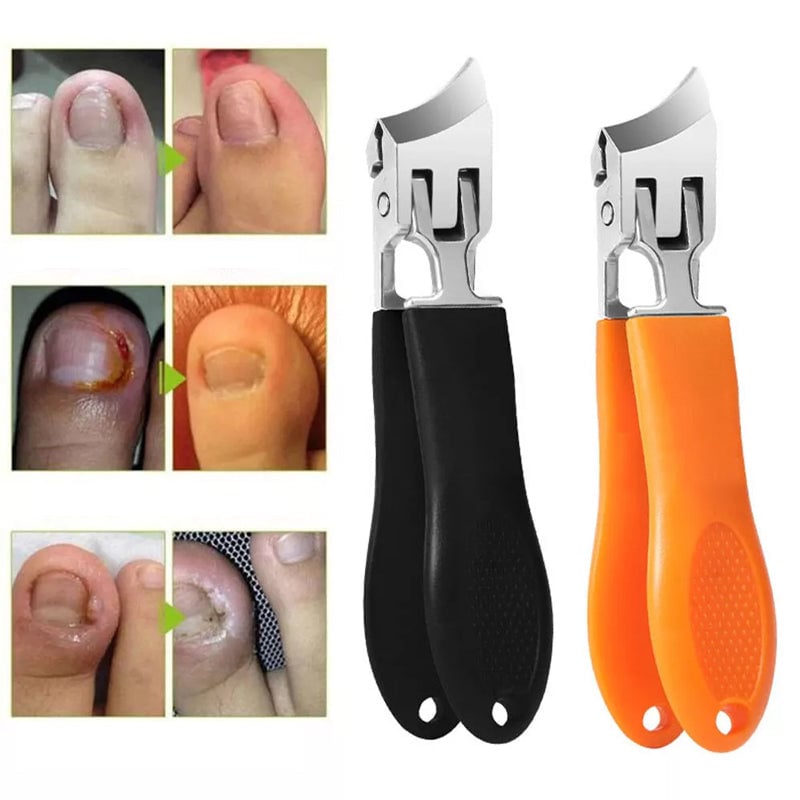 🔥2024 Final Sale-49% OFF 🔥Wide Jaw Opening Anti-Splash Slanted Nail Clipper