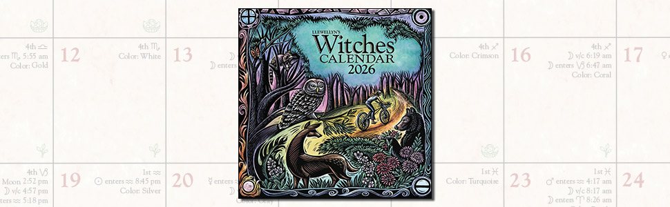 Llewellyn's 2026 Witches' Calendar
