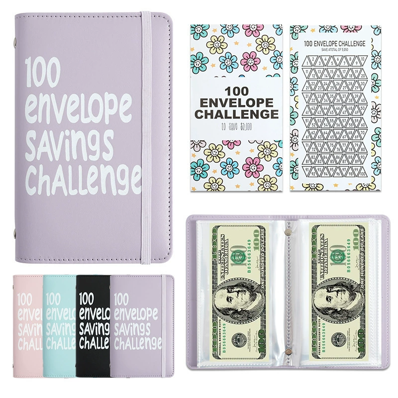 💞 ✉️100 Envelope Challenge Binder | Easy And fun Way To Save Money （ BUY 2 FREE SHIPPING)
