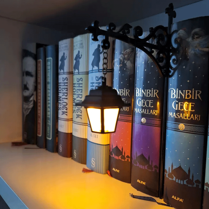 🔥2026 Hot Sale 49% OFF📚Library Lantern-Decorative Bookshelf Lighting