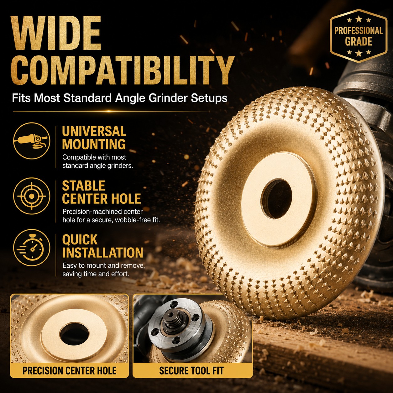 Hot Sale 49% OFF 🔥Heavy-Duty Wood Carving Disc Set
