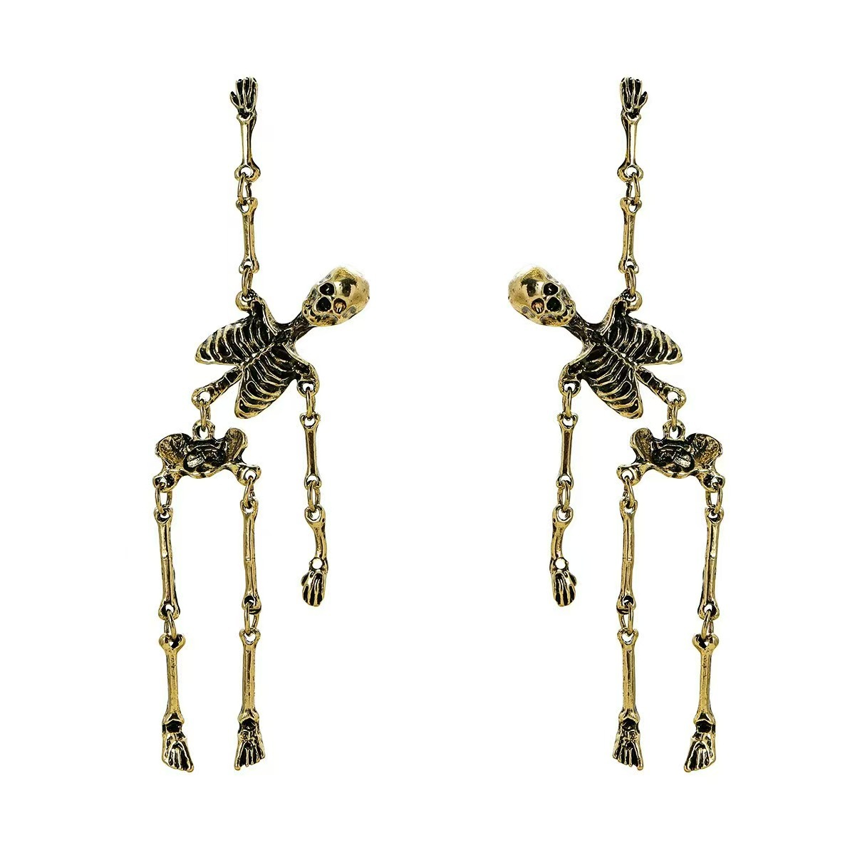🎃2025 Halloween Hot Sale 49% OFF🔥Skeleton Earrings🎁BUY MORE SAVE MORE