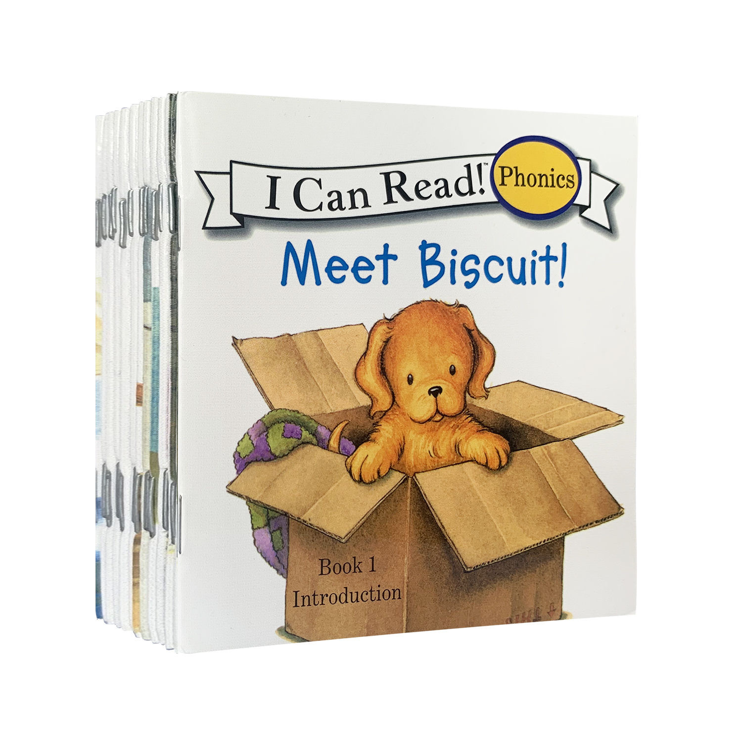 📚 24 Pocket-Sized Biscuit Dog Phonics Books – Fun English Learning Adventure! 🐶✨