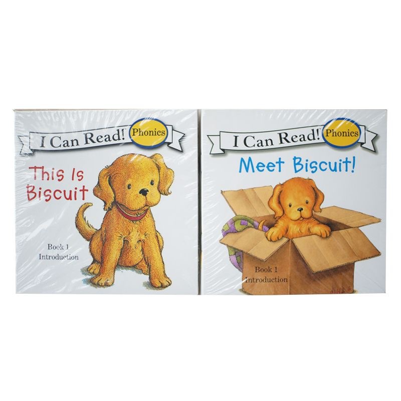 📚 24 Pocket-Sized Biscuit Dog Phonics Books – Fun English Learning Adventure! 🐶✨
