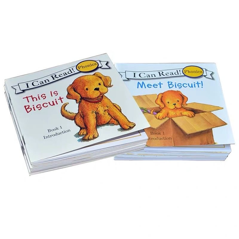 📚 24 Pocket-Sized Biscuit Dog Phonics Books – Fun English Learning Adventure! 🐶✨