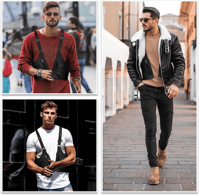 🔥Big Sale 60% OFF🔥Anti-Theft Multi-Pocket Double-shoulder Tactical Bag🎒