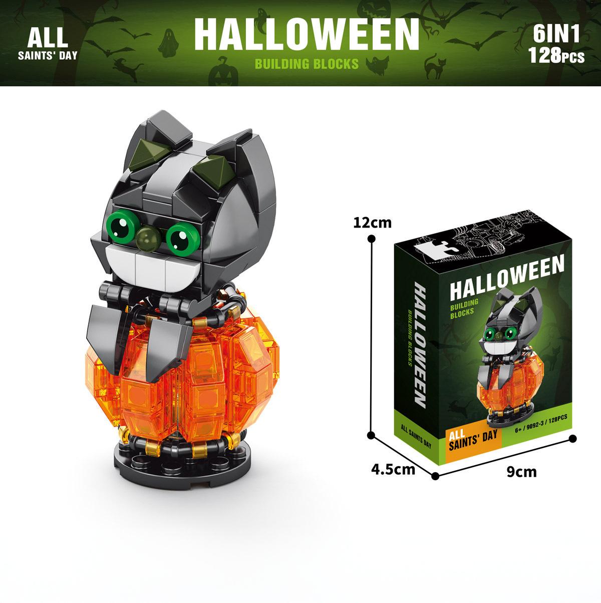 🎁🎁31-Day Halloween Advent Calendar | Spooky Haunted House, Ghosts, Bats & Pumpkins Building Block (  BUY 2 FREE SHIPPING)