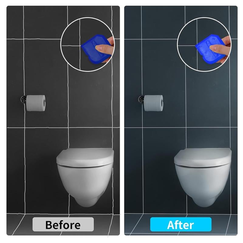 💥LAST DAY SALE 49% OFF🔥3 in1 Silicone Caulking Tools -Grout Removal Tool(Stainless Steelhead)