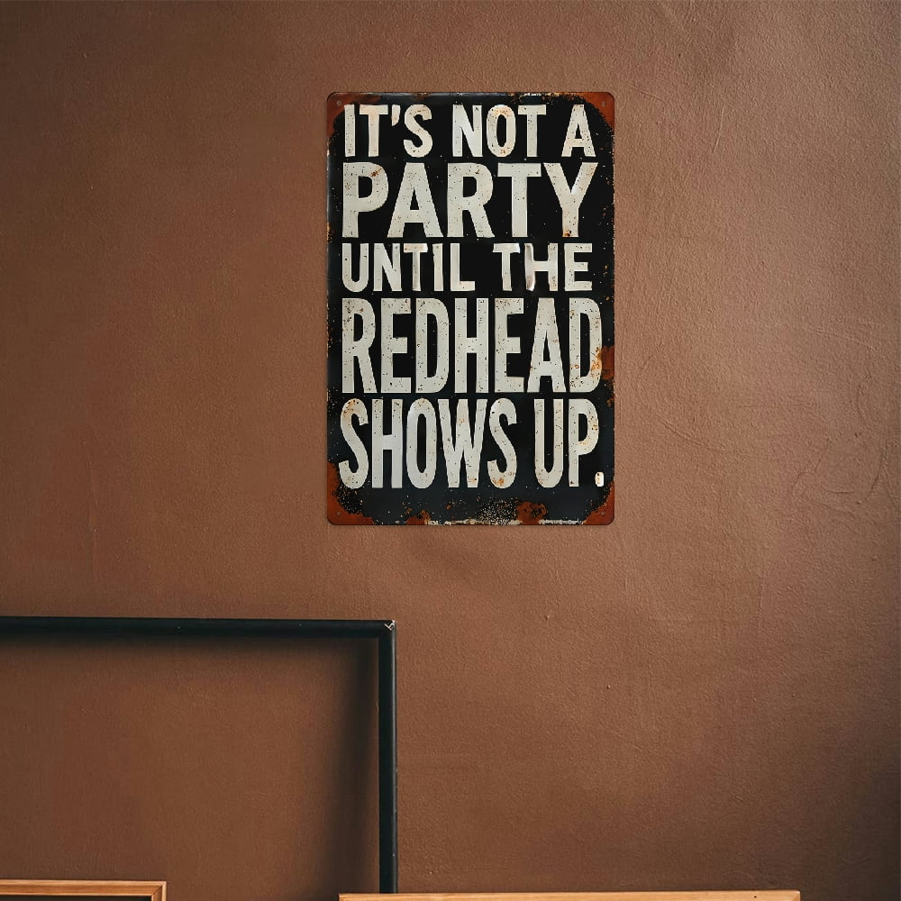 🔥2025 Summer Hot Sale 49% OFF🤣Vintage Humor Metal Sign