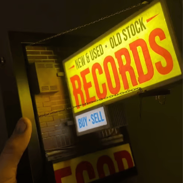 🔥Last Day 70% OFF-Record Store Retro Wall Light - Record Collector Gift✨3-Year Warranty