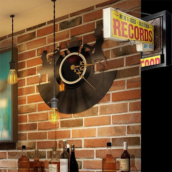 🔥Last Day 70% OFF-Record Store Retro Wall Light - Record Collector Gift✨3-Year Warranty