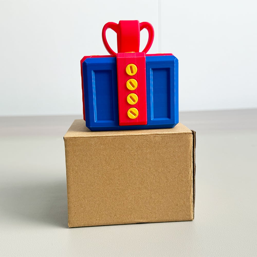 🎁 3D Printed Annoying Gift Box Ornaments 😂 - Ideal for Pranks and Mischief!