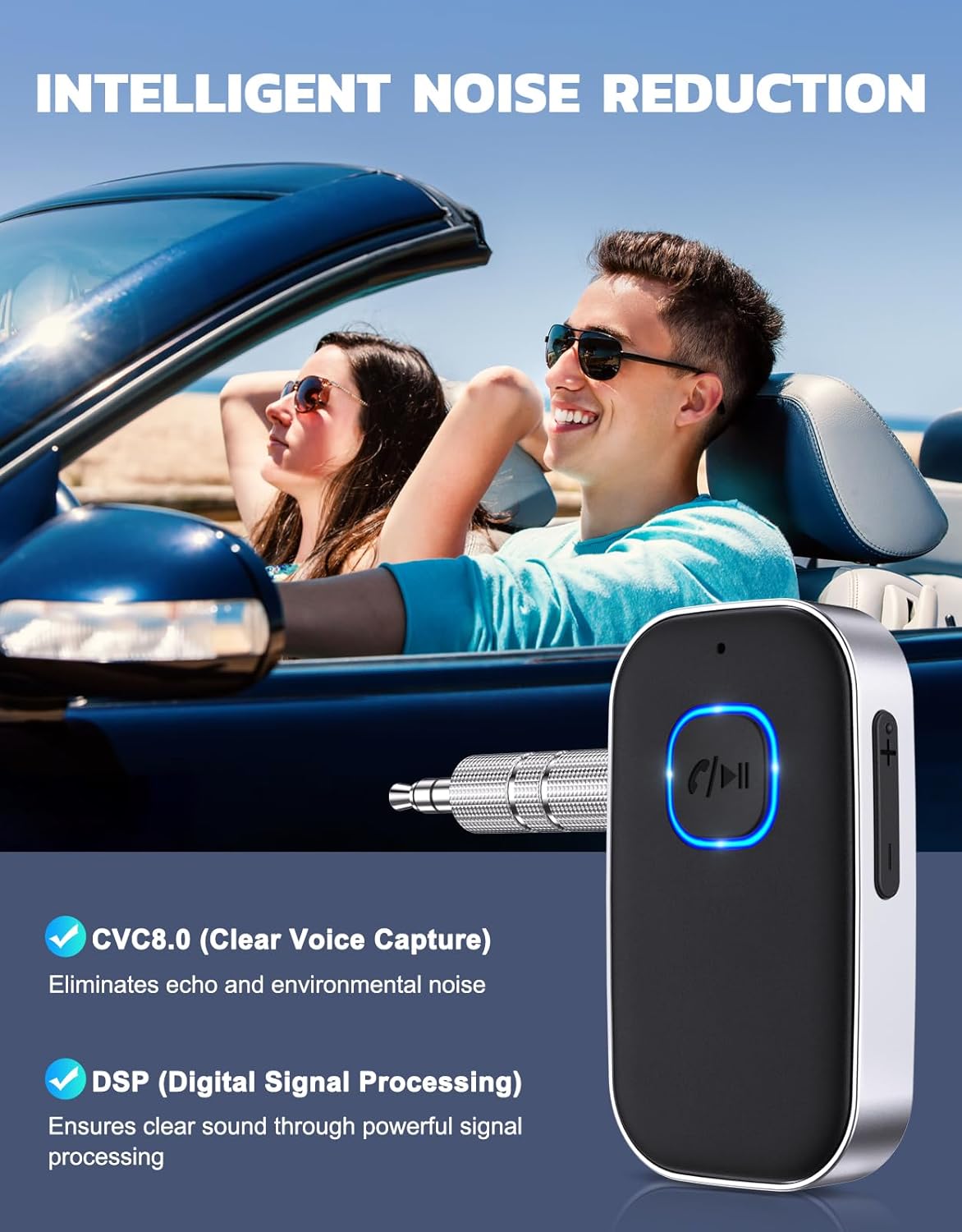 COMSOON Bluetooth Receiver for Car