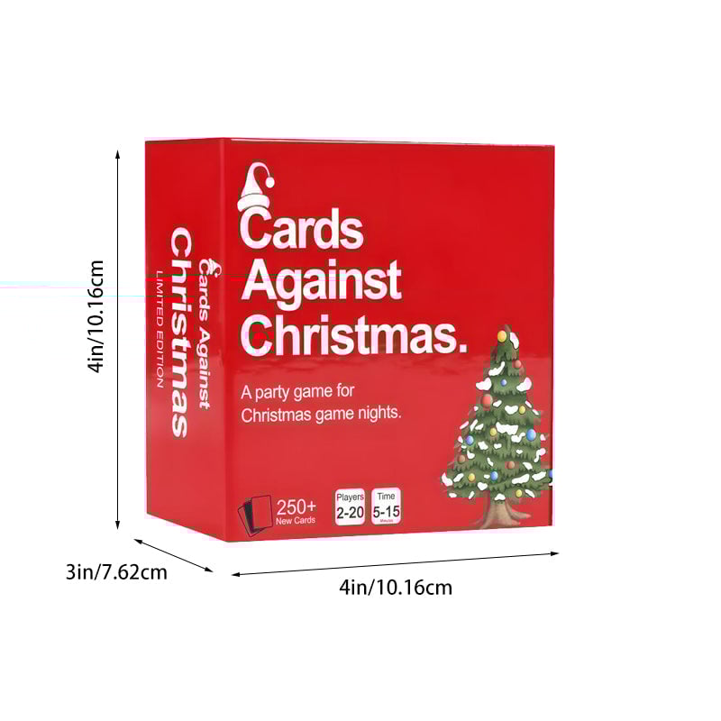 🌲Early Christmas sale off 49%--Cards Against Christmas - Game for Christmas Nights