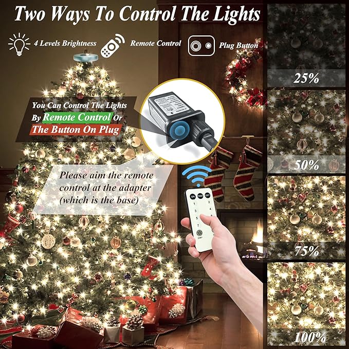 2025 Christmas Sale 49% OFF🎄LED Christmas tree lights!