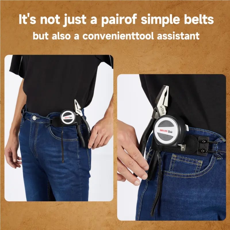 🔥Tactical Metal Hook Elastic Belt (Unisex) - Patented No - Buckle Invisible Design | Soft Adjustable Side
