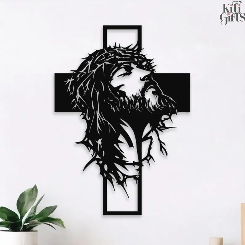 ❤2025 Hot Sale 49% OFF✝Metal Jesus Cross Wall Art🎁Buy 2 Free Shipping
