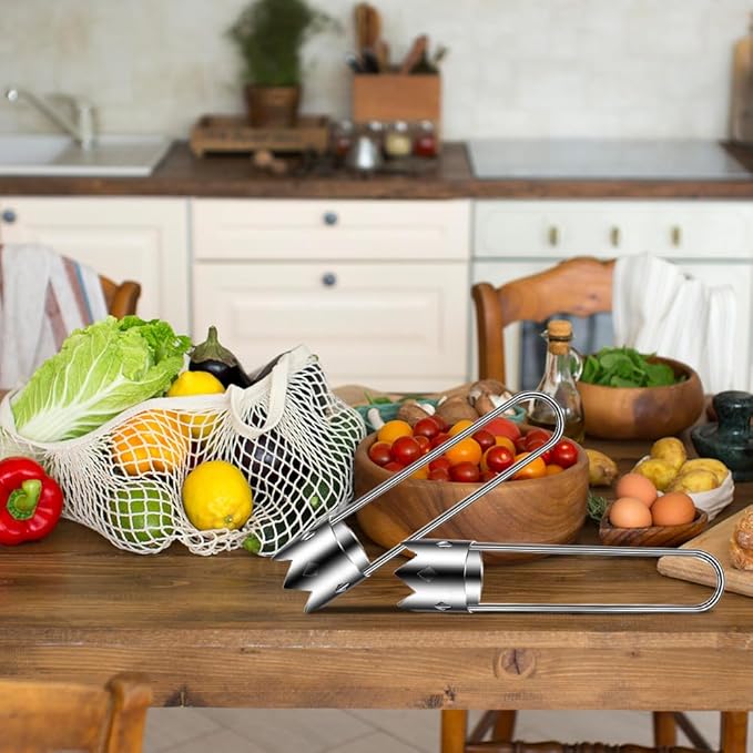 Last Week Clearance Sale 49% OFF🔥Stainless Steel Fruit and Vegetable Corer Tool🎁BUY MORE FREE MORE