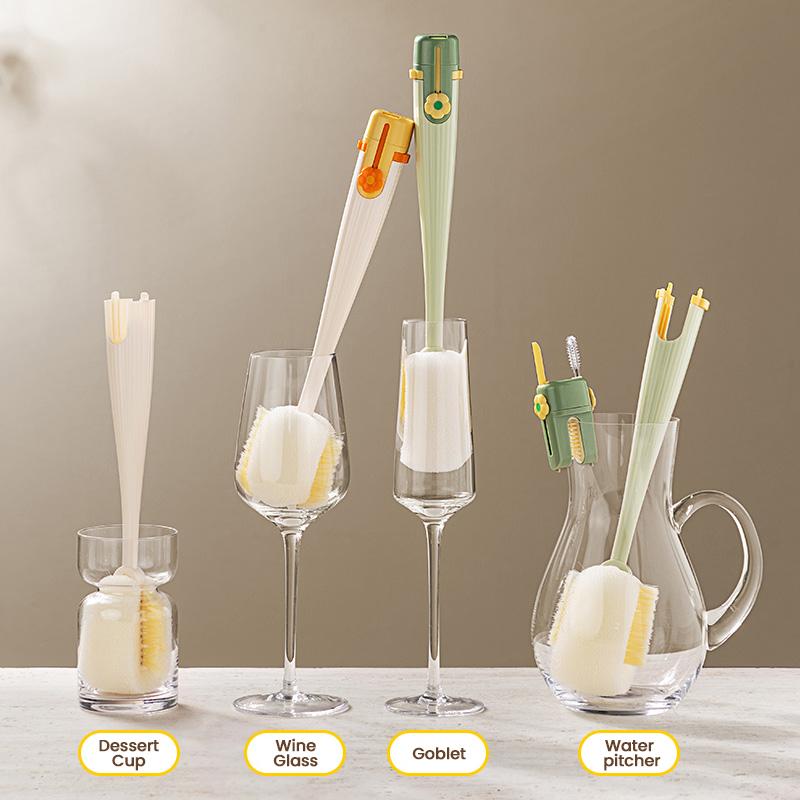 Last Day Clearance Sale 49% OFF🔥Multifunctional 5-in-1 Bottle Cleaning Brush