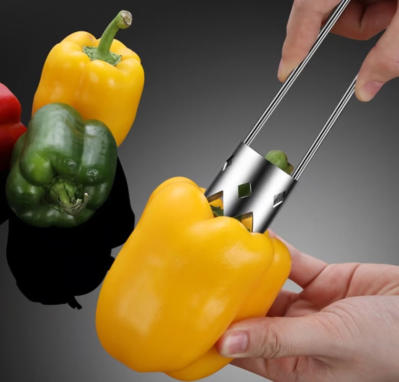 Last Week Clearance Sale 49% OFF🔥Stainless Steel Fruit and Vegetable Corer Tool🎁BUY MORE FREE MORE