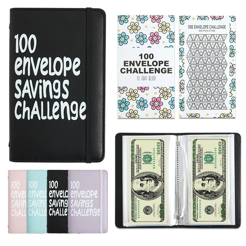 💞 ✉️100 Envelope Challenge Binder | Easy And fun Way To Save Money （ BUY 2 FREE SHIPPING)