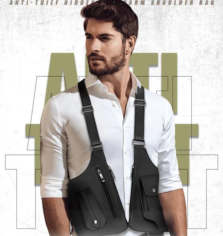 🔥Big Sale 60% OFF🔥Anti-Theft Multi-Pocket Double-shoulder Tactical Bag🎒