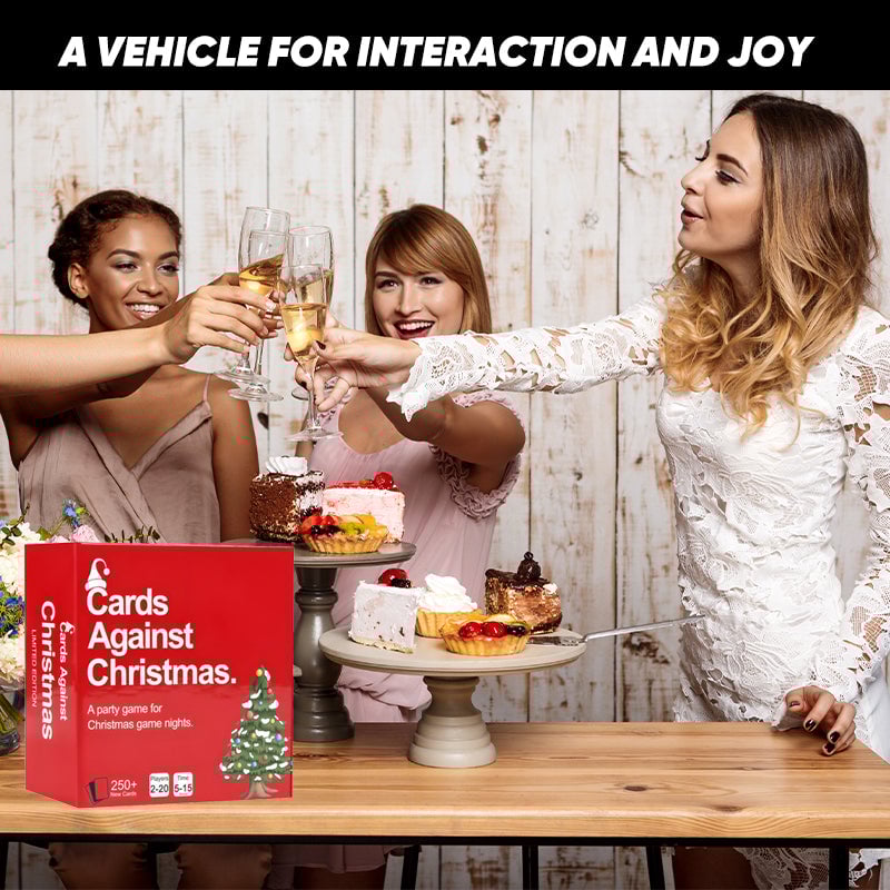 🌲Early Christmas sale off 49%--Cards Against Christmas - Game for Christmas Nights