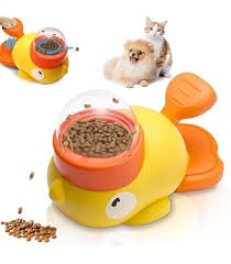 2025 Summer Hot Sale🔥Interactive Duck-Shaped Feeder Puzzle Toy For Cats & Dogs❤
