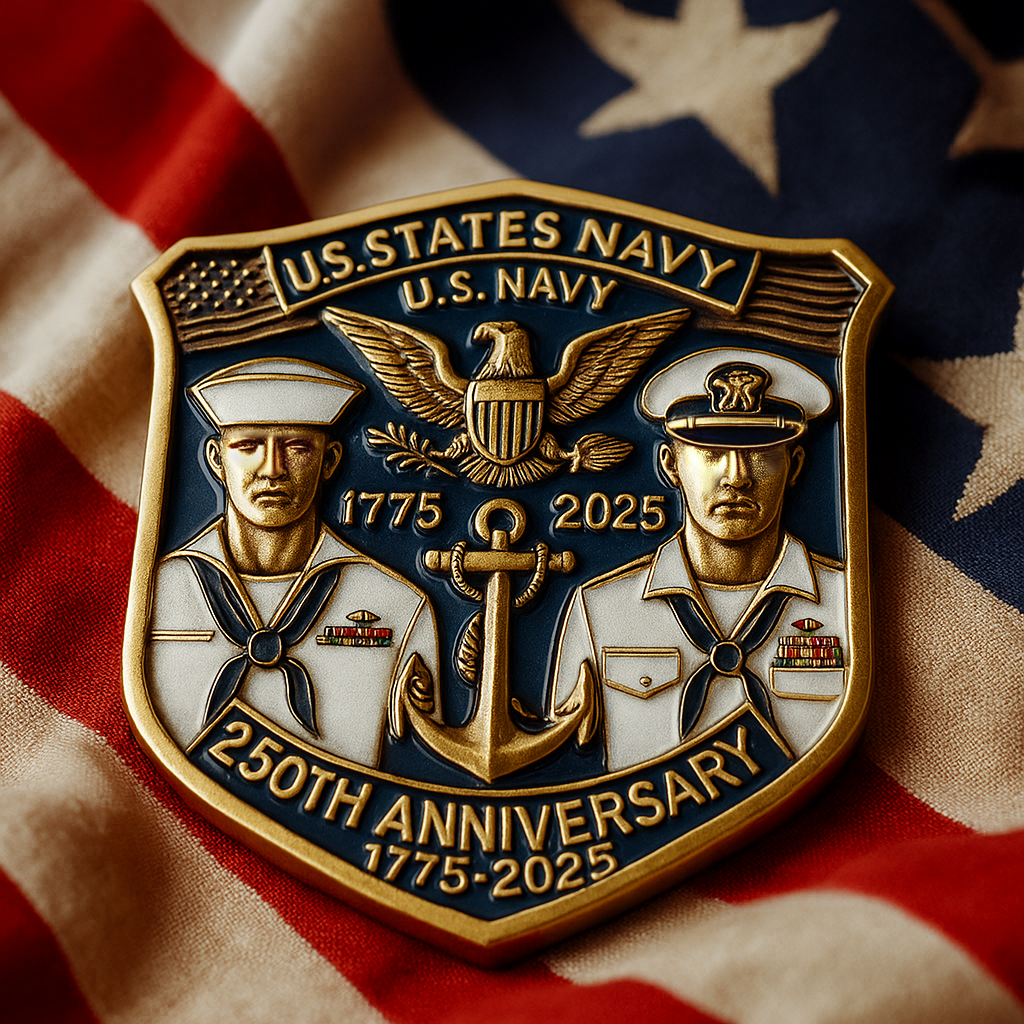 🎖️U.S.250th Anniversary Commemorative Pin – 🫡A Legacy Forged by Honor - BUY MORE SAVE MORE