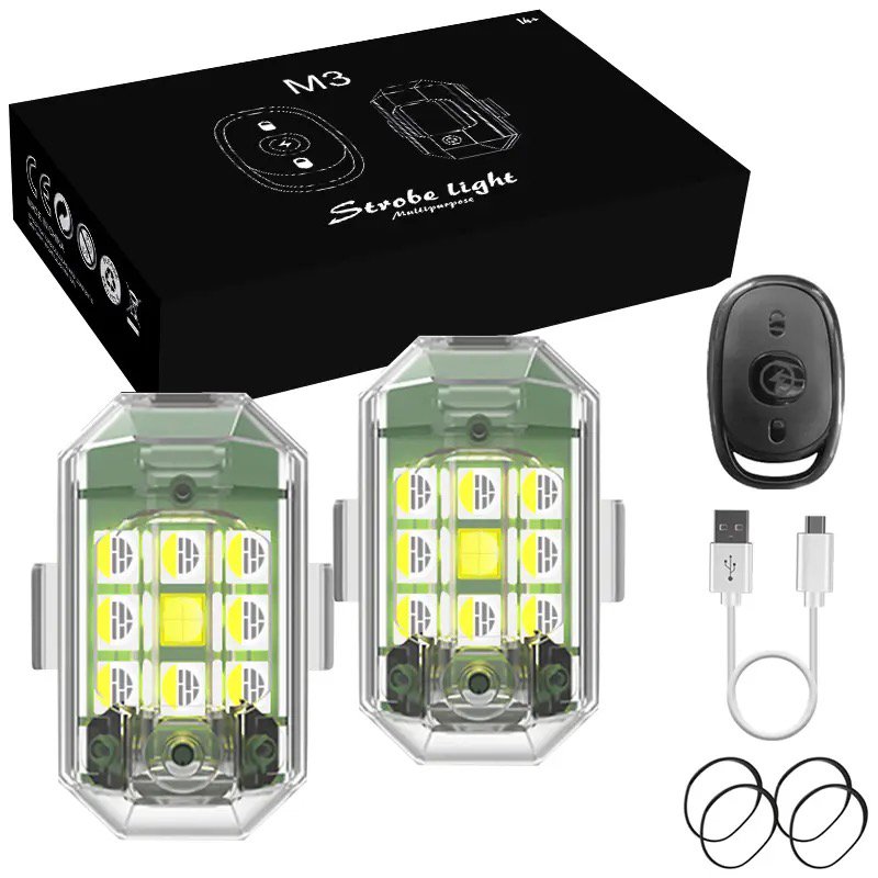 🔥This Week's Special Offer 49% -Wireless LED Strobe Light + Remote