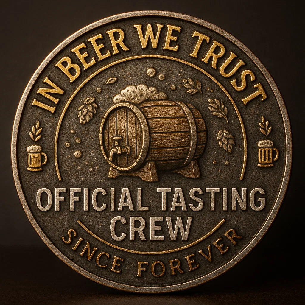 🏆Flash Sale 60% OFF - 🍺 “Professional Beer Tester” Commemorative Coin – Official Tasting Crew Edition 🍻