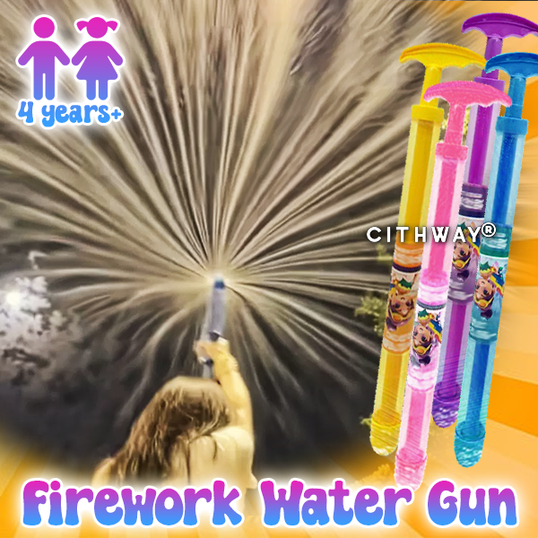 2025 Summer Hot Sale 49% OFF🔥Firework Water Gun🎁BUY MORE FREE MORE